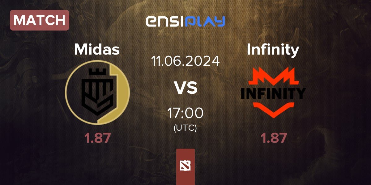 Match Midas Club Midas vs Infinity Esports Infinity | 11.06