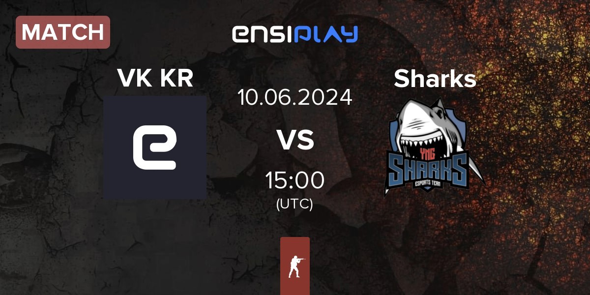 Match Vikings KR VK KR vs Sharks Esports Sharks | 10.06