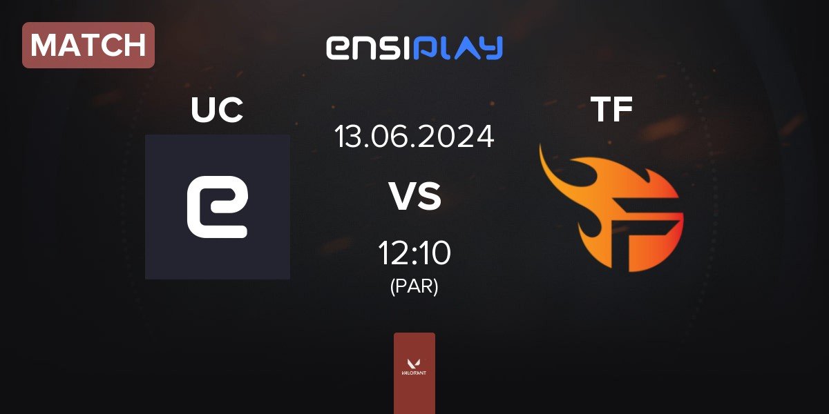 Match Unicorn Cyber UC vs Team Flash TF | 13.06