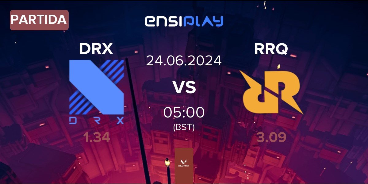 Partida DRX vs Rex Regum Qeon RRQ | 24.06