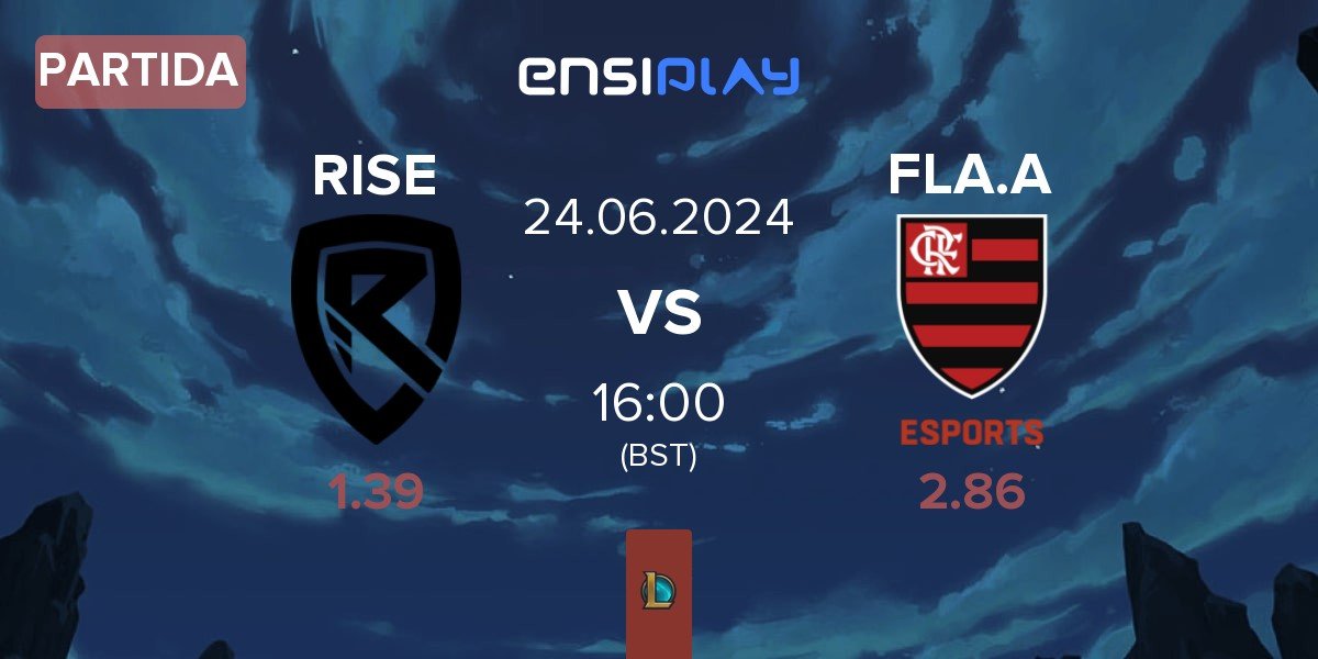 Partida Rise Gaming RISE vs Flamengo Academy FLA.A | 24.06