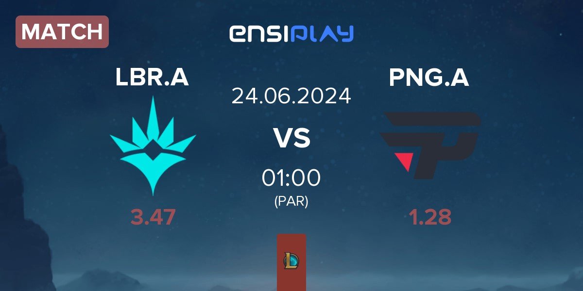 Match Liberty Academy LBR.A vs paiN Gaming Academy PNG.A | 24.06