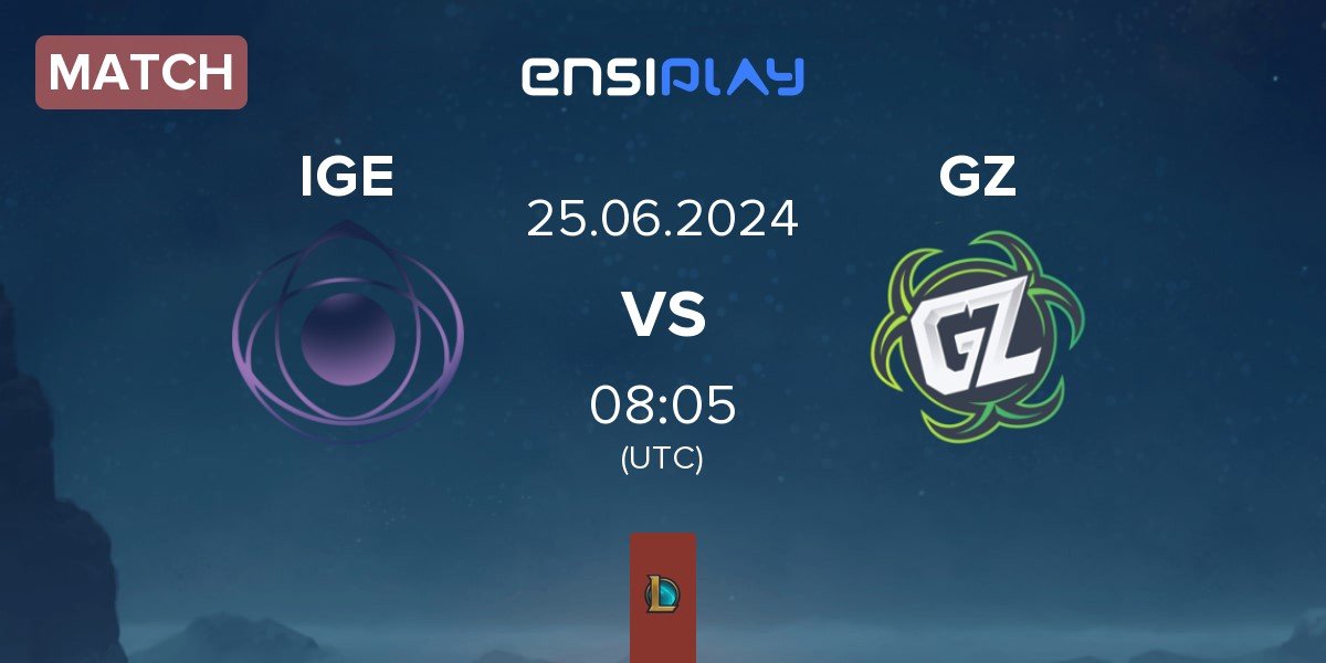 Match ION Global Esports IGE vs Ground Zero Gaming GZ | 25.06
