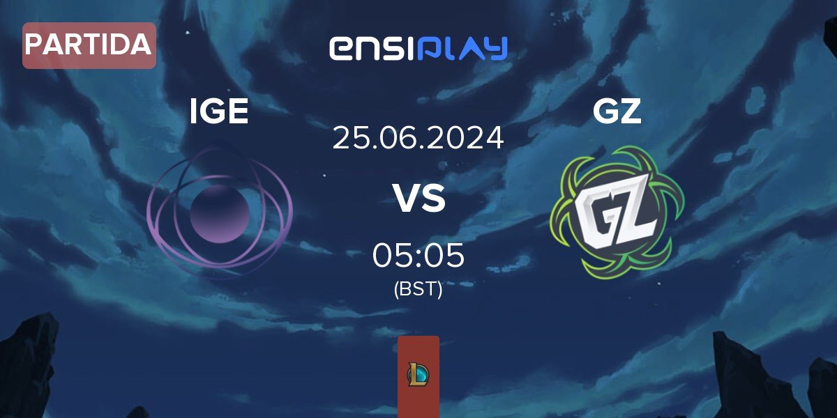 Partida ION Global Esports IGE vs Ground Zero Gaming GZ | 25.06