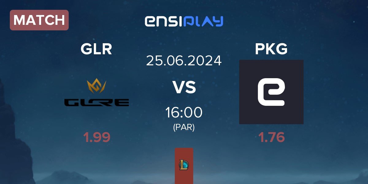 Match GLORE GLR vs Parakeet Gaming PKG | 25.06
