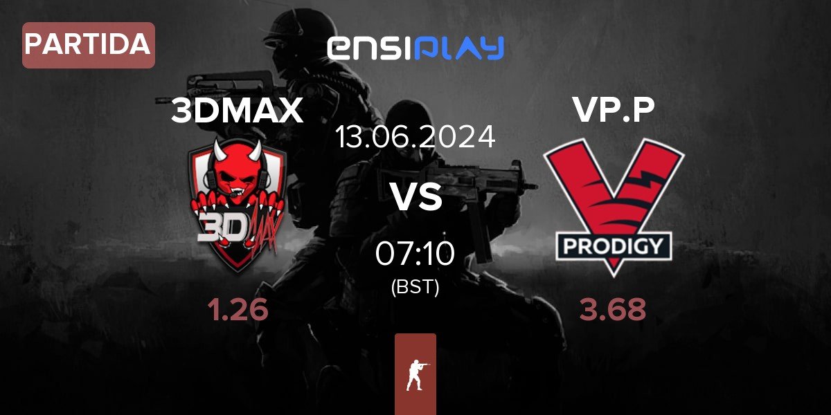 Partida 3DMAX vs VP.Prodigy VP.P | 13.06