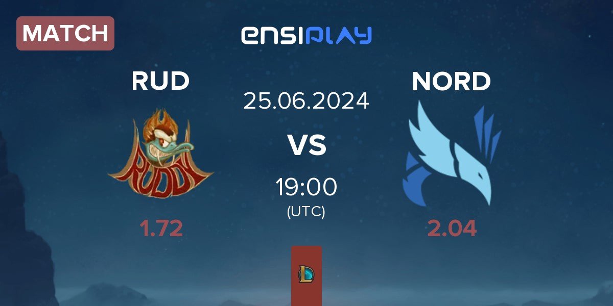 Match Ruddy Esports RUD vs NORD Esports NORD | 25.06