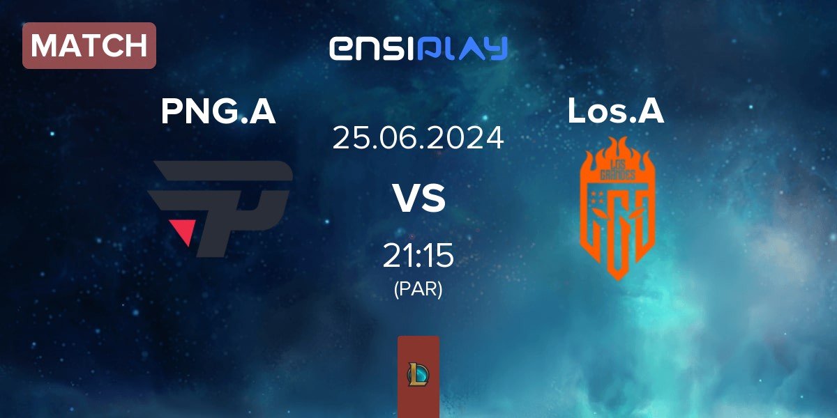 Match paiN Gaming Academy PNG.A vs Los Grandes Academy Los.A | 25.06