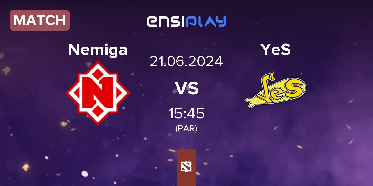 Match Nemiga Gaming Nemiga vs Yellow Submarine YeS | 21.06