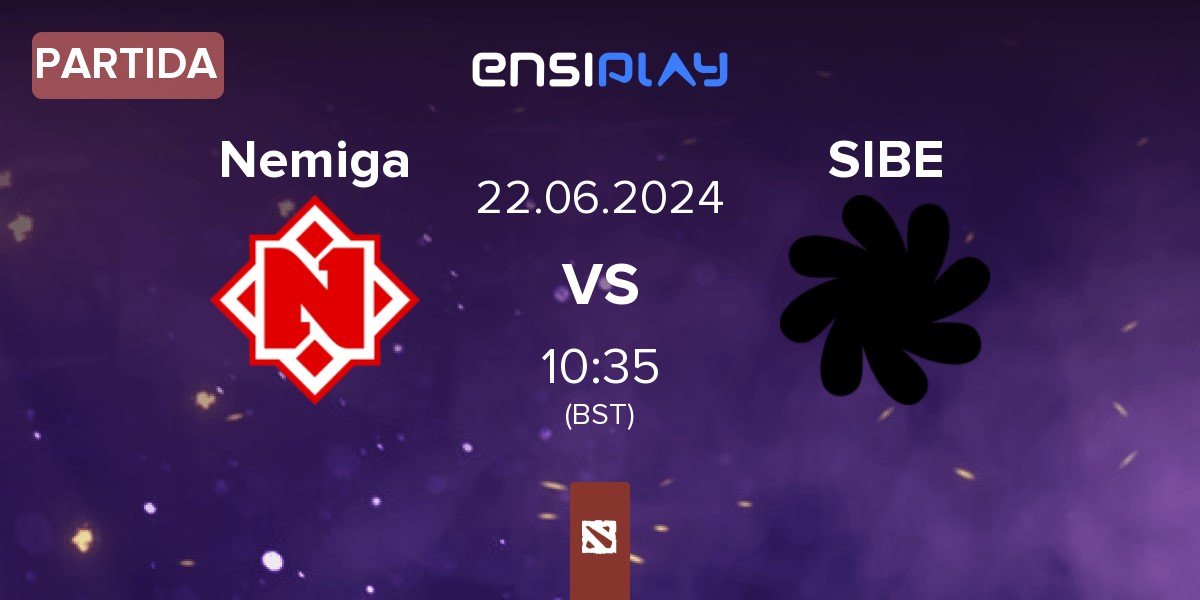 Partida Nemiga Gaming Nemiga vs SIBE Team SIBE | 22.06