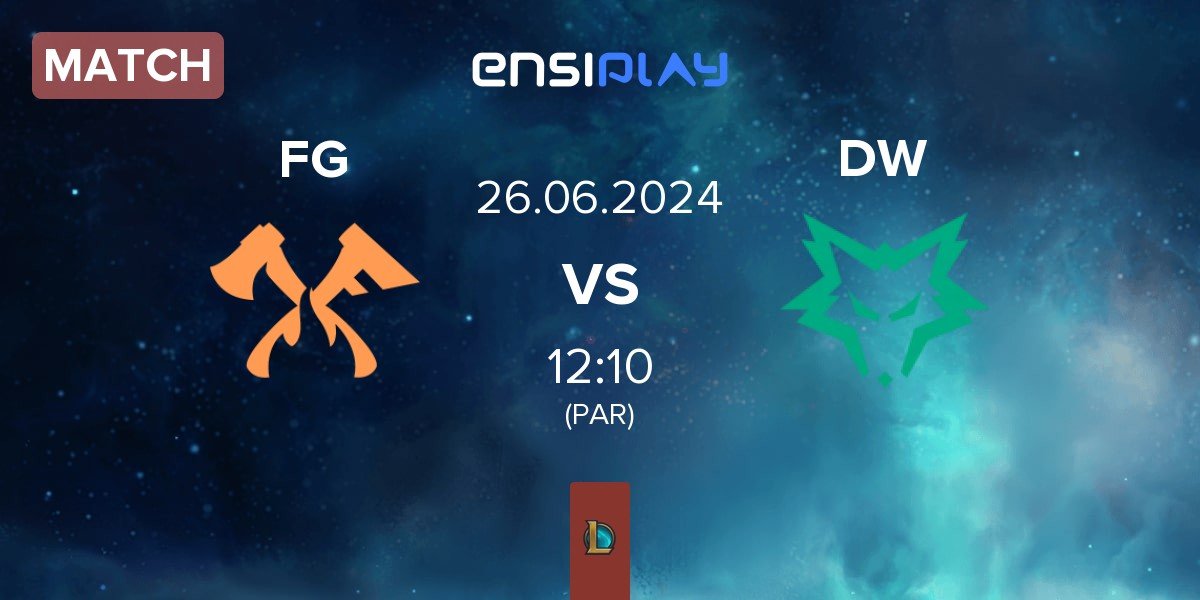 Match FURY Global FG vs Dire Wolves DW | 26.06