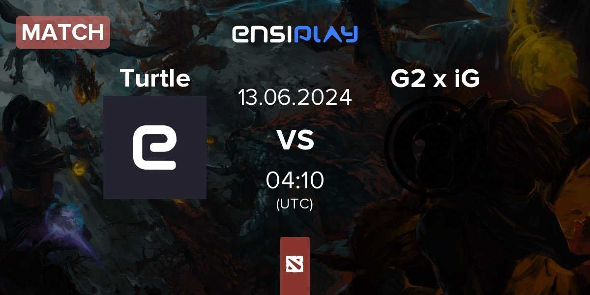 Match Team Turtle Turtle vs G2 x iG | 13.06