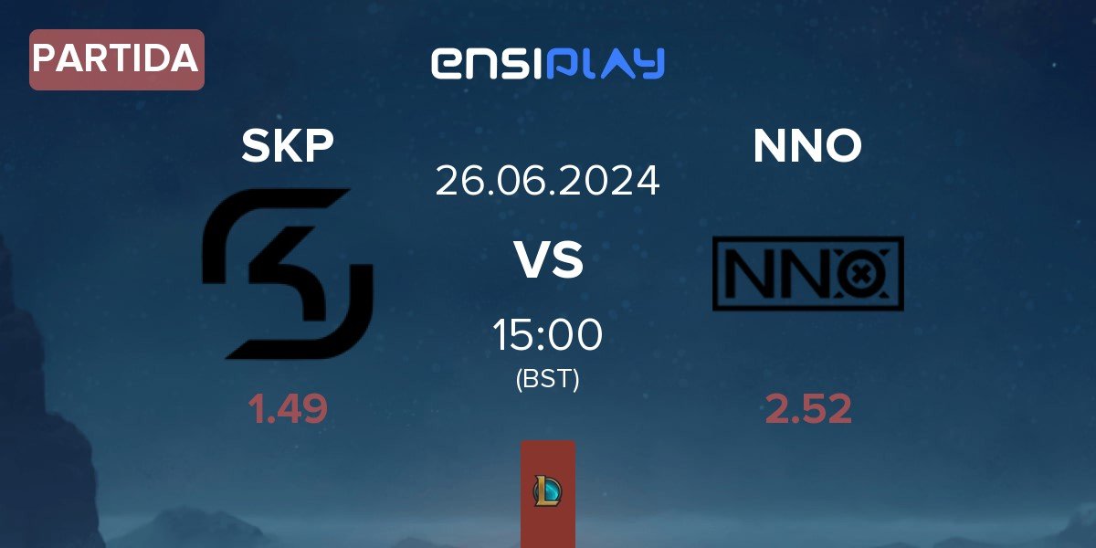 Partida SK Gaming Prime SKP vs NNO Prime NNO | 26.06