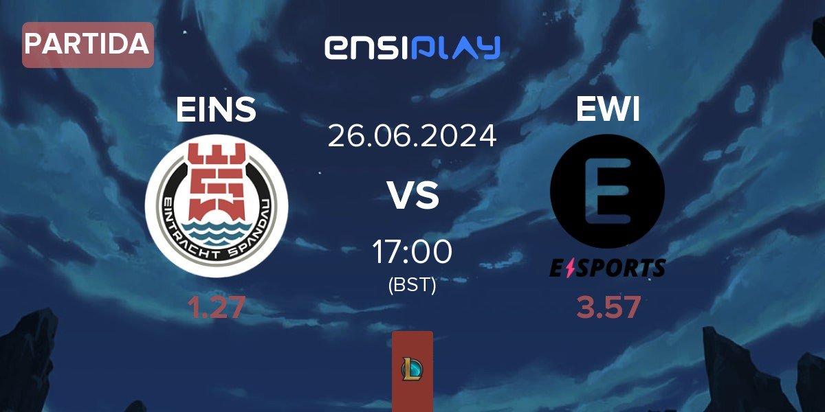 Partida Eintracht Spandau EINS vs E WIE EINFACH E-SPORTS EWI | 26.06