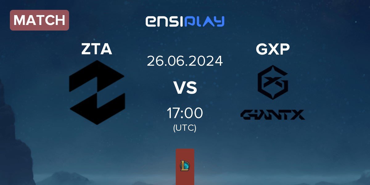 Match ZETA ZTA vs GIANTX Academy GXP | 26.06