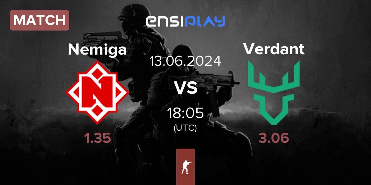 Match Nemiga Gaming Nemiga vs Verdant | 13.06