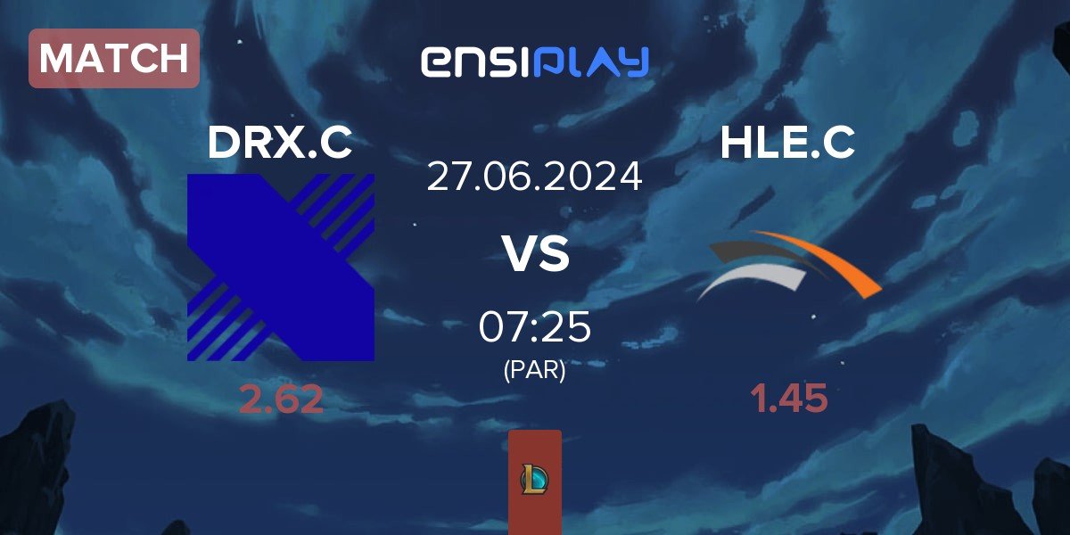 Match DRX Challengers DRX.C vs Hanwha Life Esports Challengers HLE.C | 27.06