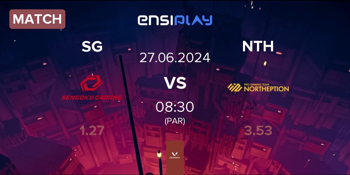 Match Sengoku Gaming SG vs Northeption NTH | 27.06