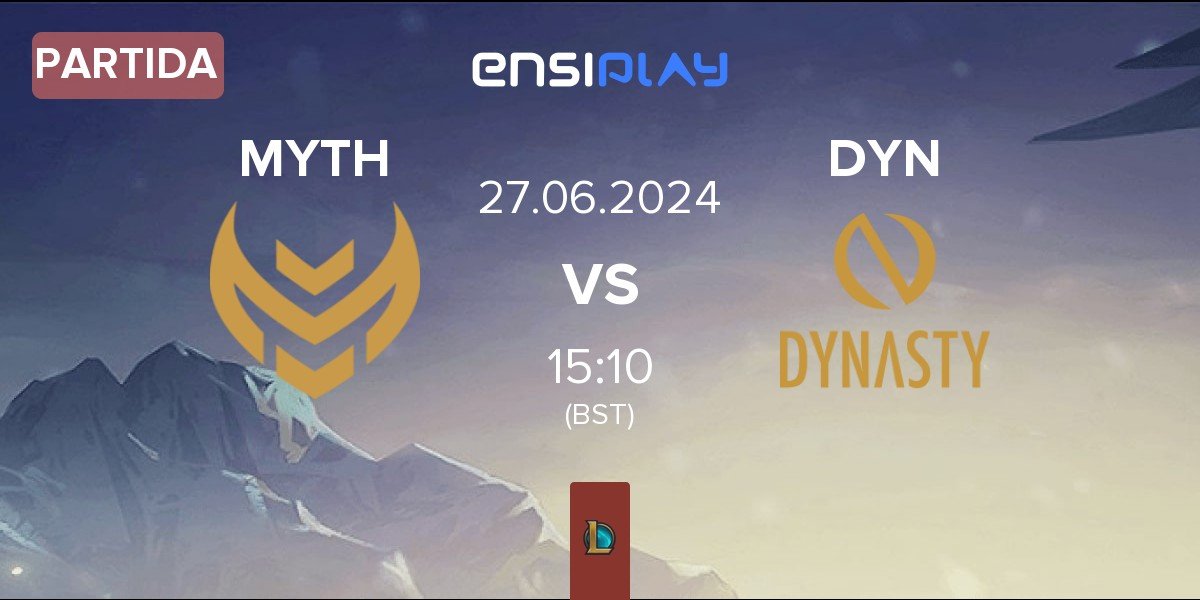 Partida Myth Esports MYTH vs Dynasty DYN | 27.06