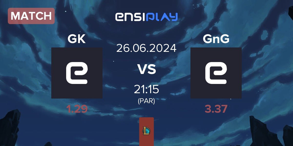 Match Geekay Esports GK vs GnG Amazigh GnG | 26.06