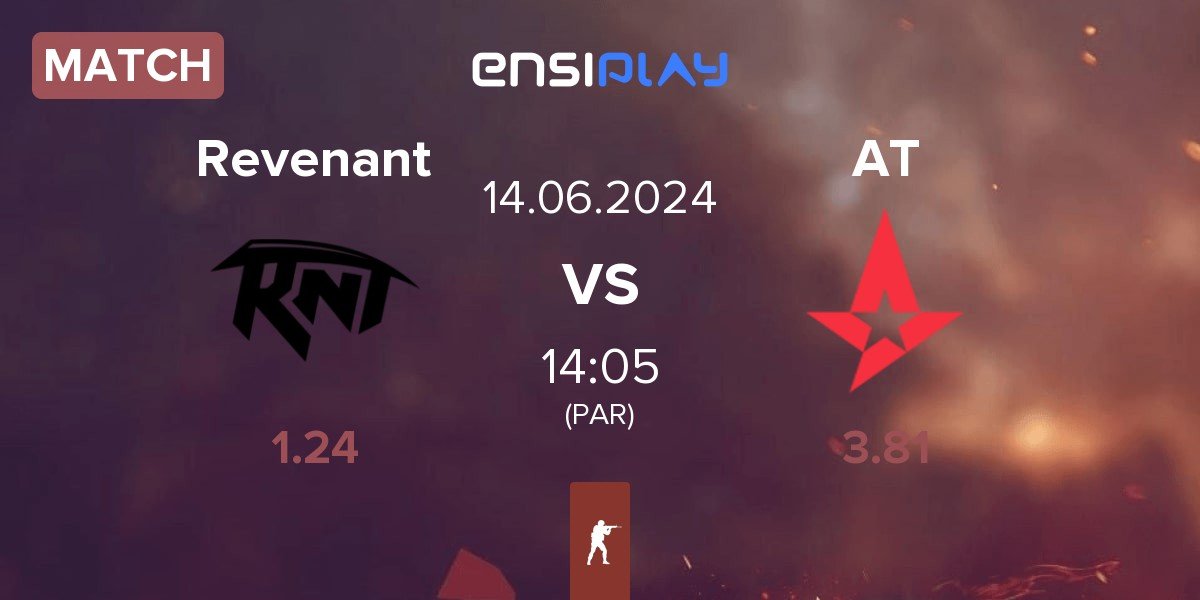 Match Revenant Esport Revenant vs Astralis Talent AT | 14.06