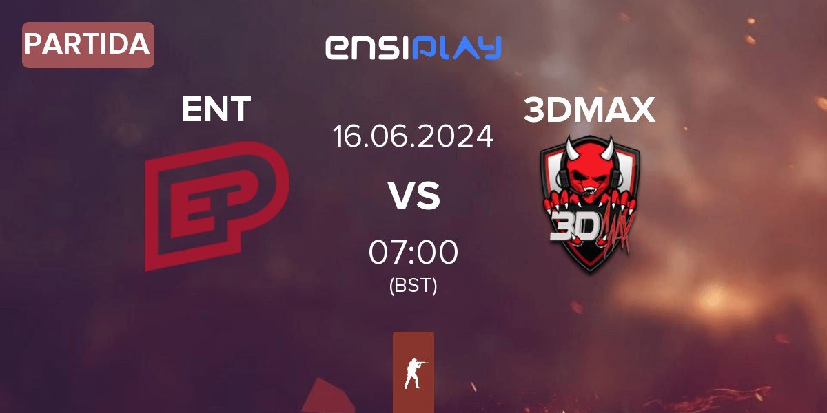Partida ENTERPRISE esports ENT vs 3DMAX | 16.06