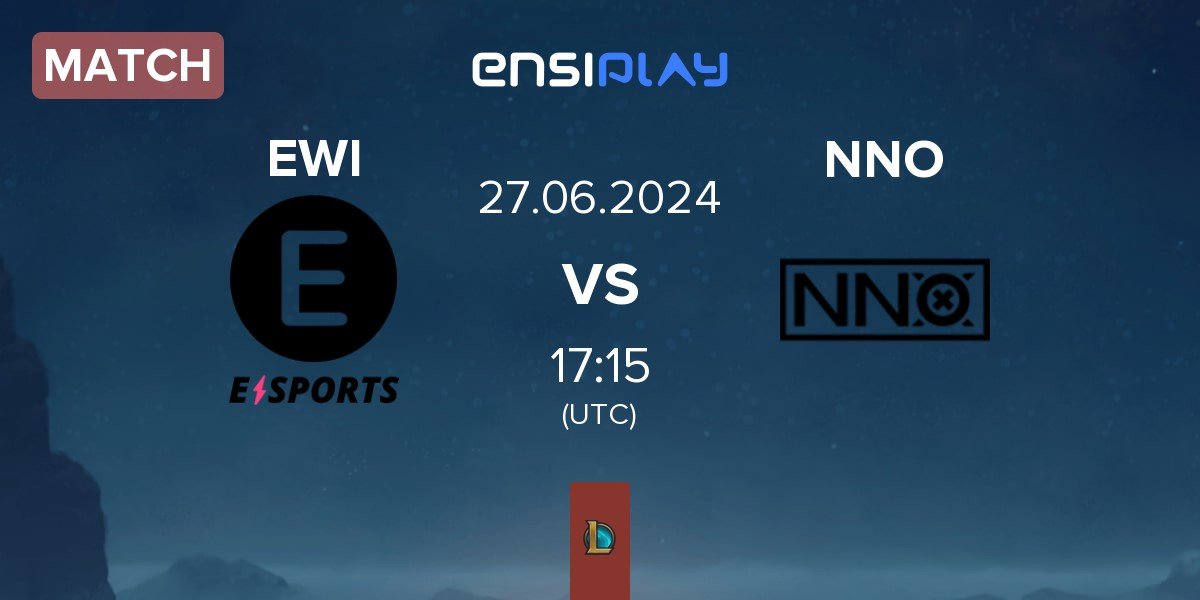 Match E WIE EINFACH E-SPORTS EWI vs NNO Prime NNO | 27.06
