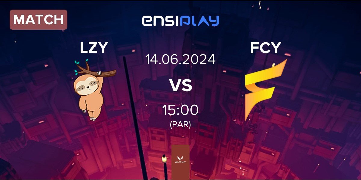 Match LAZY LZY vs Fancy United Esports FCY | 14.06