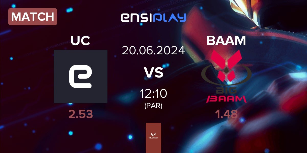 Match Unicorn Cyber UC vs Team Big BAAM BAAM | 20.06