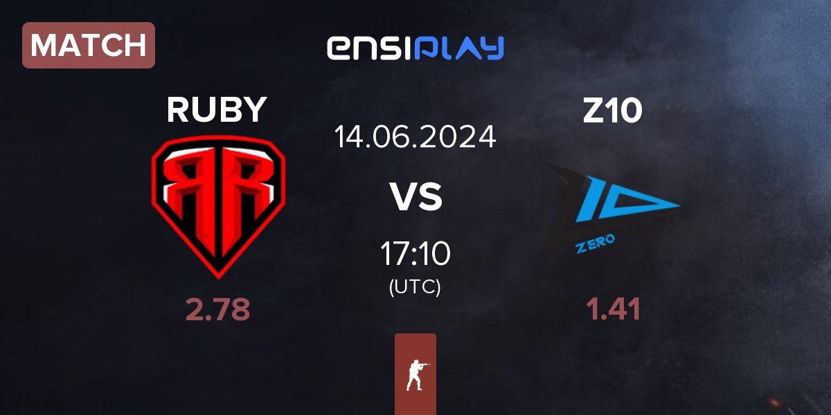 Match RUBY vs Zero Tenacity Z10 | 14.06