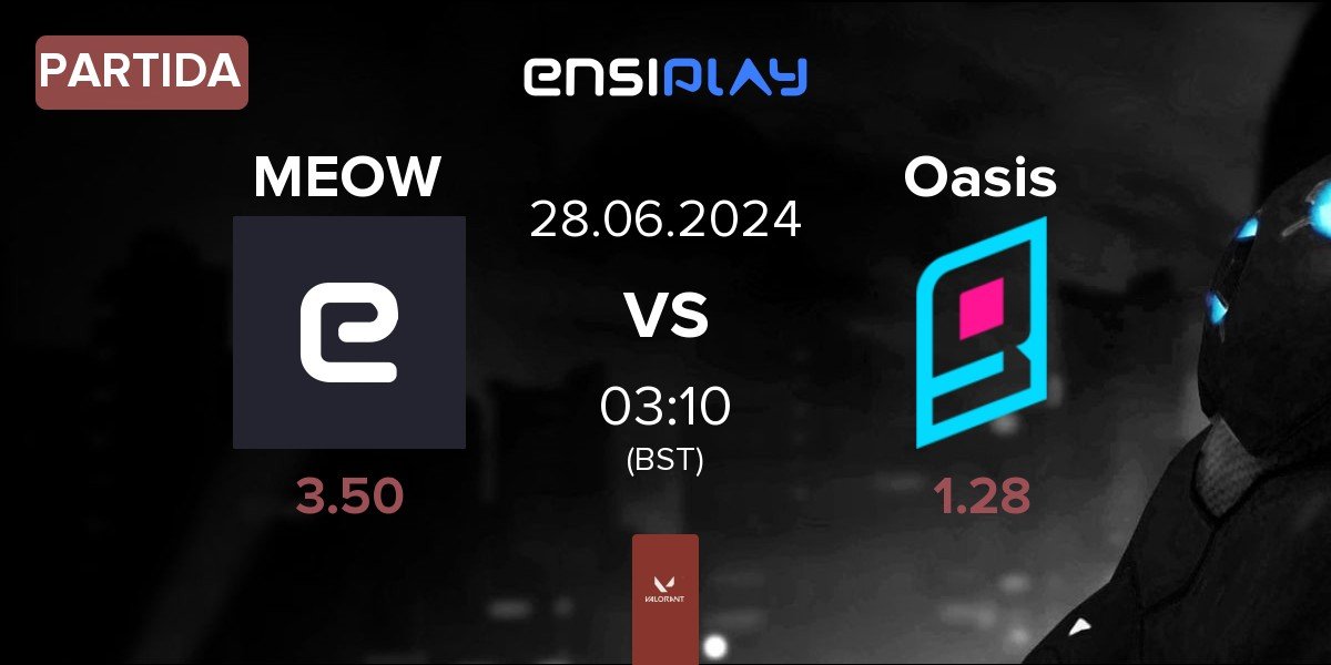 Partida OLD STINKY CAT MEOW vs Oasis Gaming Oasis | 28.06