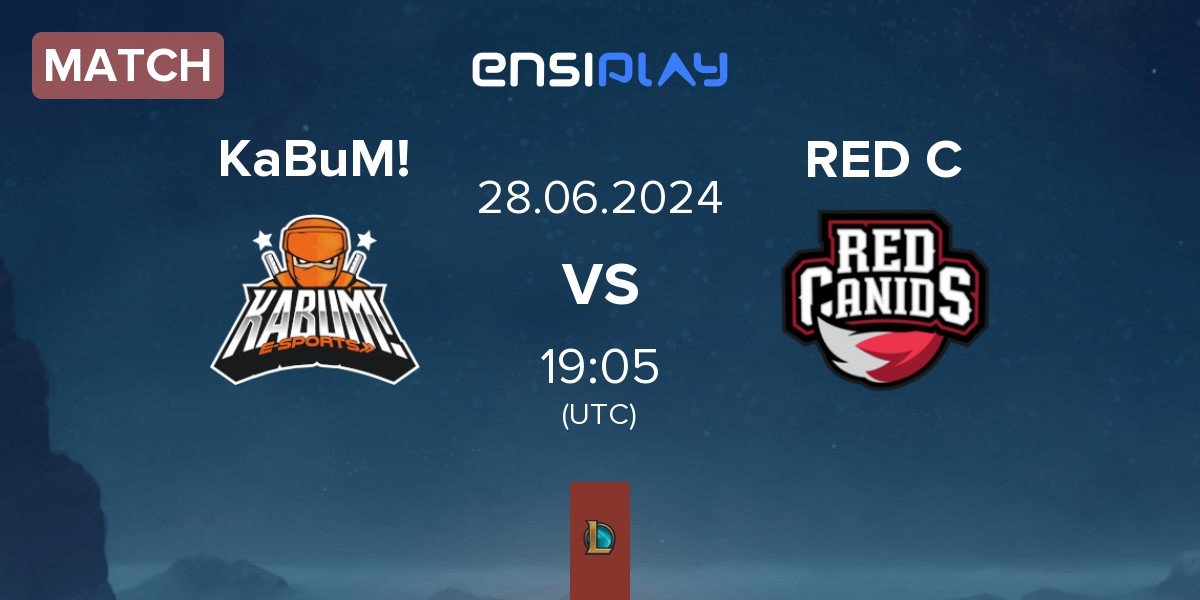 Match KaBuM! eSports KaBuM! vs RED Canids RED C | 28.06