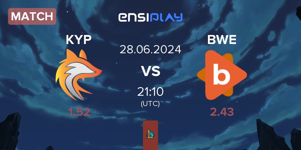 Match Keypulse Esports KYP vs Byteway Esports BWE | 28.06