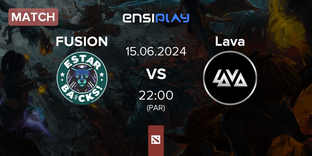 Match FUSION vs Lava Esports Lava | 15.06