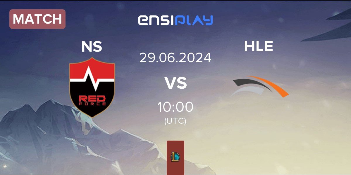 Match Nongshim RedForce NS vs Hanwha Life Esports HLE | 29.06