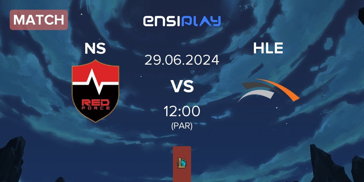 Match Nongshim RedForce NS vs Hanwha Life Esports HLE | 29.06