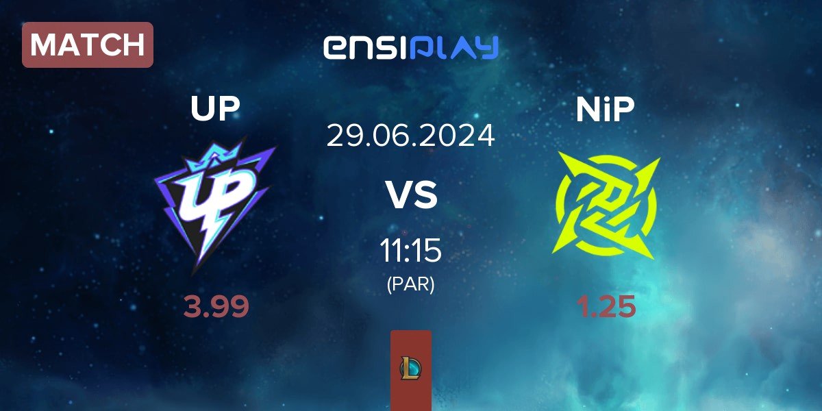 Match Ultra Prime UP vs Ninjas In Pyjamas NiP | 29.06