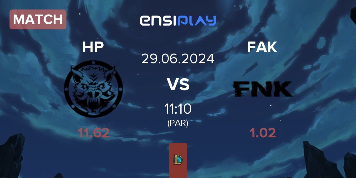 Match HELL PIGS HP vs Frank Esports FAK | 29.06