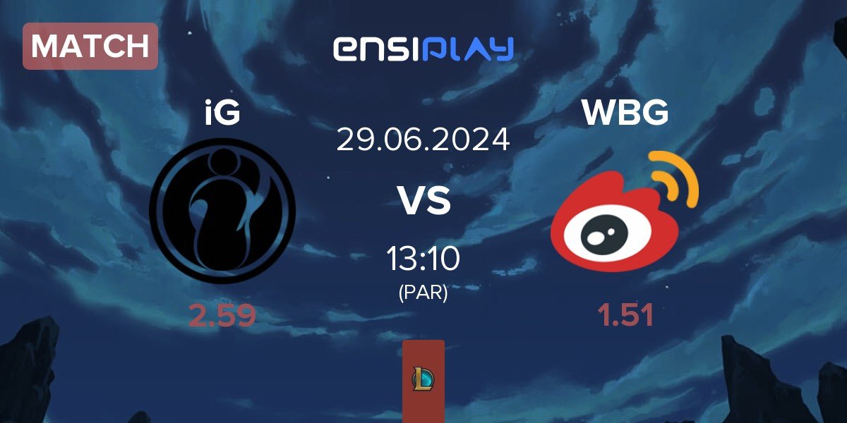 Match Invictus Gaming iG vs Weibo Gaming WBG | 29.06