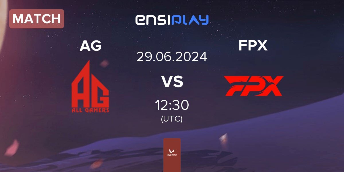 Match ALL GAMERS AG vs FunPlus Phoenix FPX | 29.06