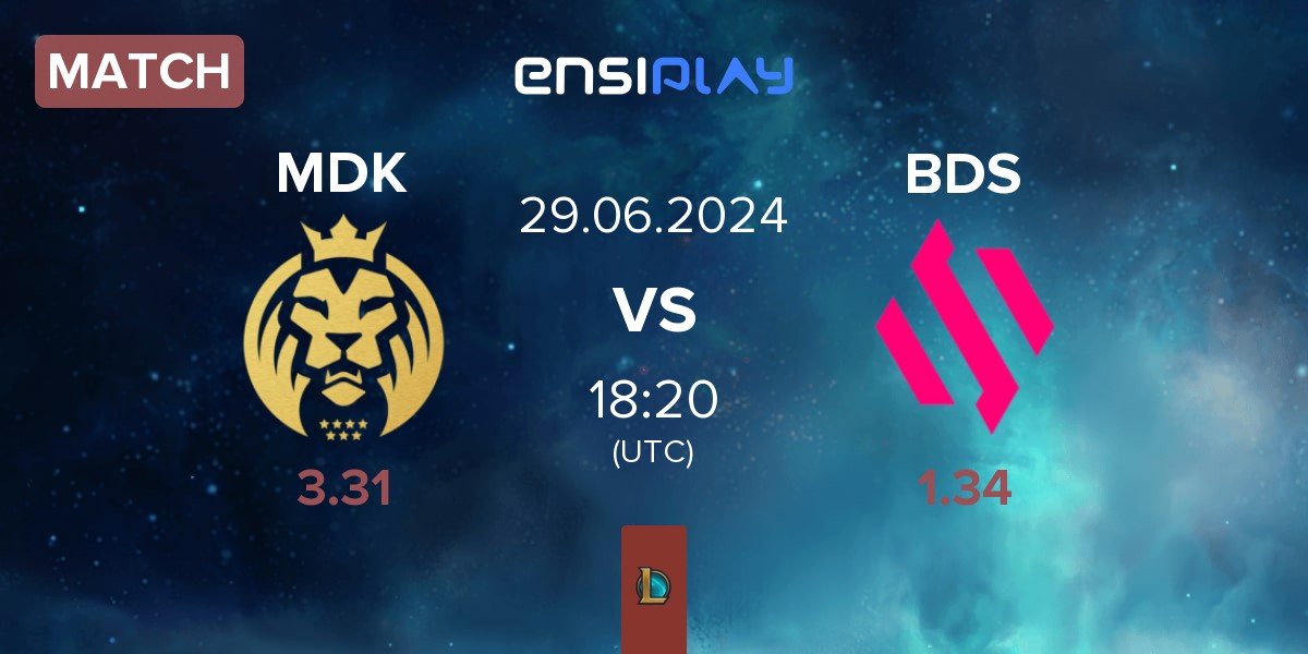 Match MAD Lions KOI MDK vs Team BDS BDS | 29.06