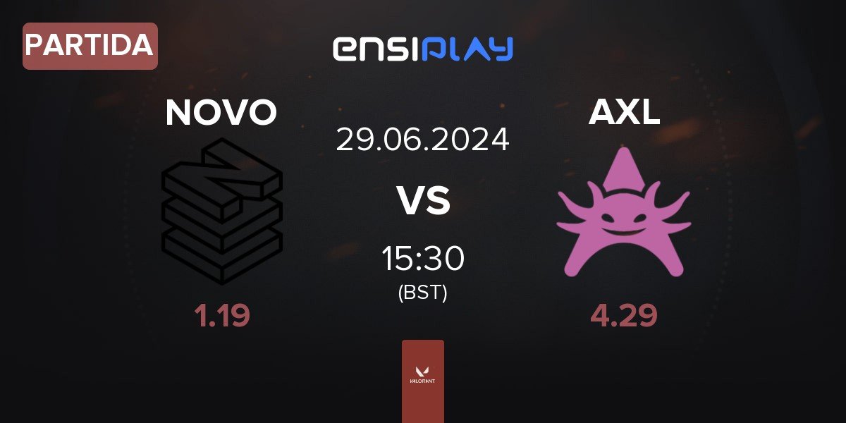 Partida NOVO Esports NOVO vs Axolotl AXL | 29.06
