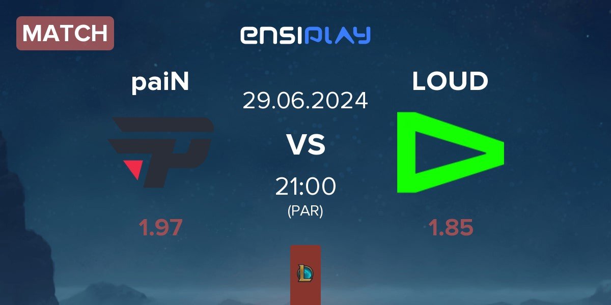 Match paiN Gaming paiN vs LOUD | 29.06