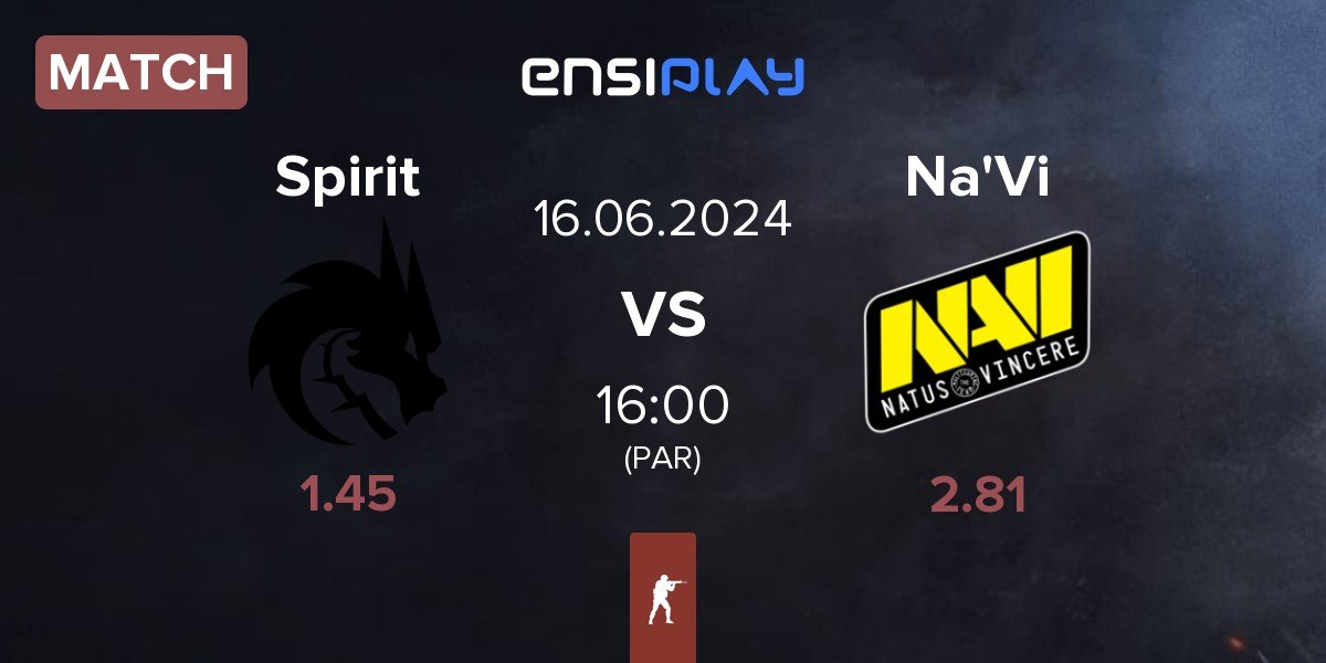 Match Team Spirit Spirit vs Natus Vincere Na'Vi | 16.06
