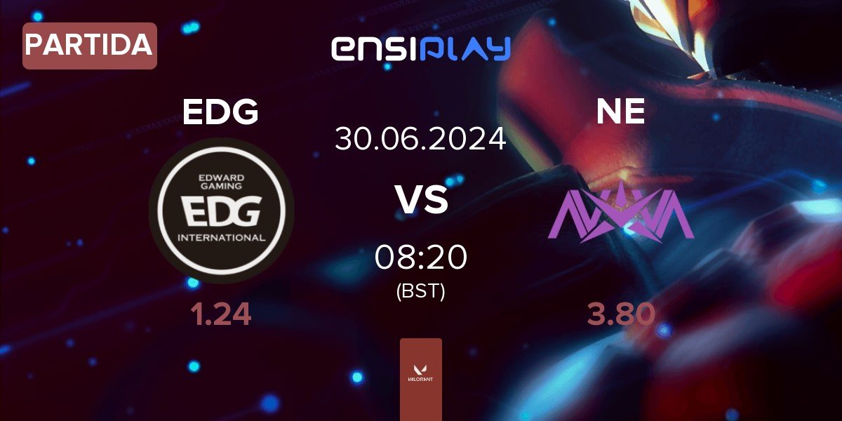 Partida Edward Gaming EDG vs Nova Esports NE | 30.06