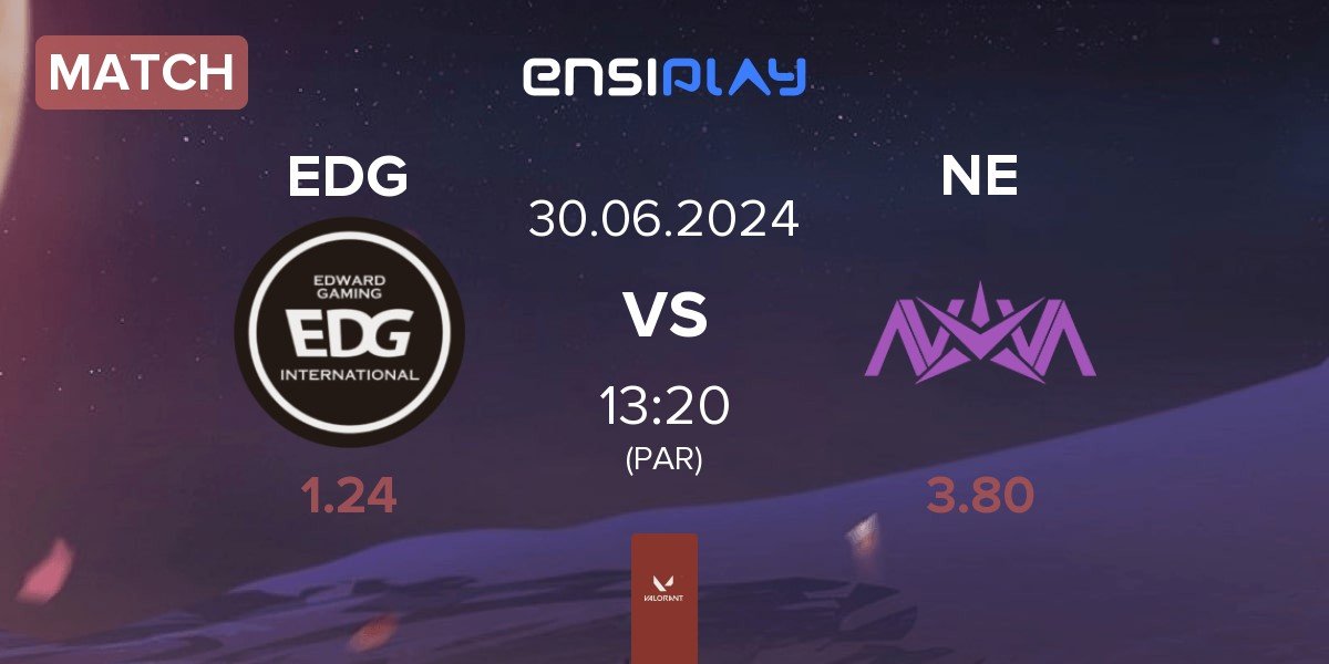 Match Edward Gaming EDG vs Nova Esports NE | 30.06