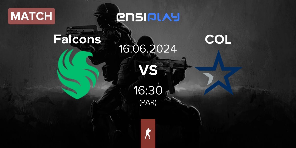 Match Team Falcons Falcons vs Complexity Gaming COL | 16.06