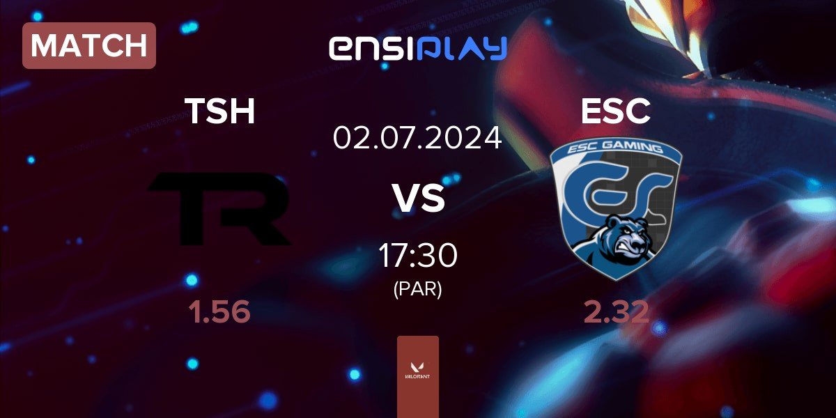 Match trashcan TSH vs ESC Gaming ESC | 02.07