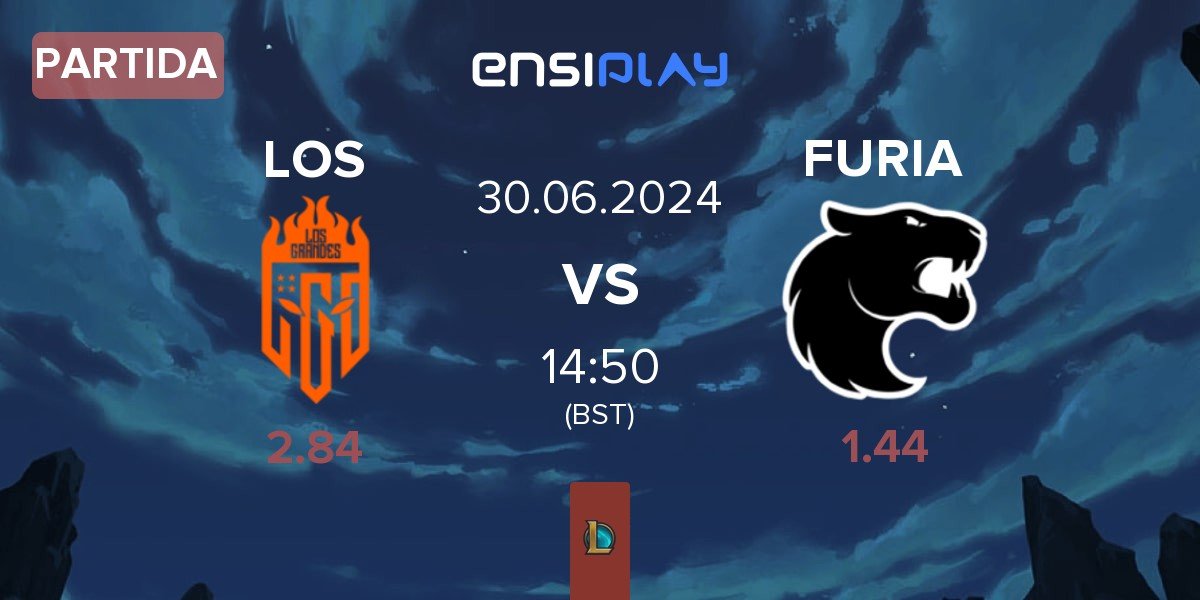 Partida Los Grandes LOS vs FURIA Esports FURIA | 30.06