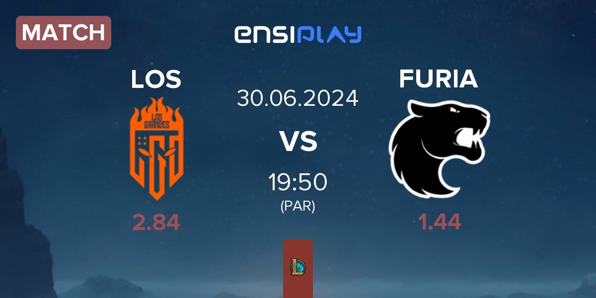 Match Los Grandes LOS vs FURIA Esports FURIA | 30.06